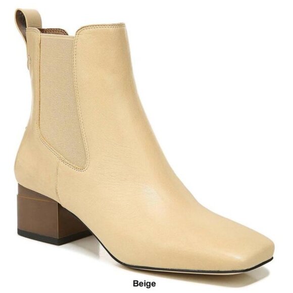 Womens Franco Sarto Waxton Leather Ankle Boots - Picture 1 of 4